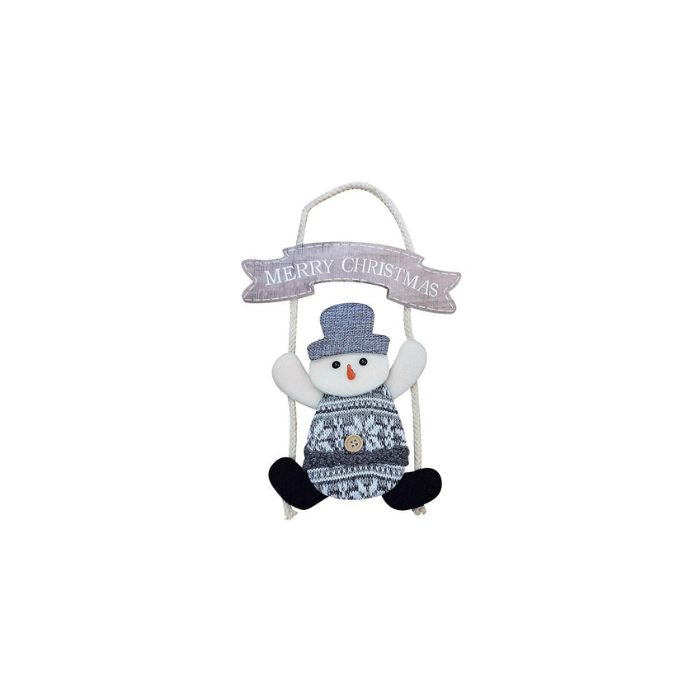 Φιγούρα Κρεμαστή Xmas Mε Σχοινί 23x19cm