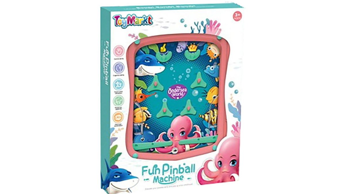 Φλιπεράκι Fun Pinball Machine 21x27x4cm